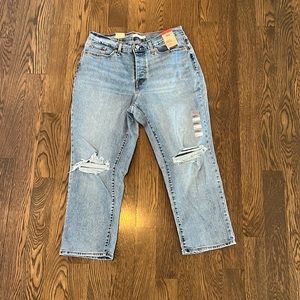 Levi’s Wedgie straight high rise 16W NEW